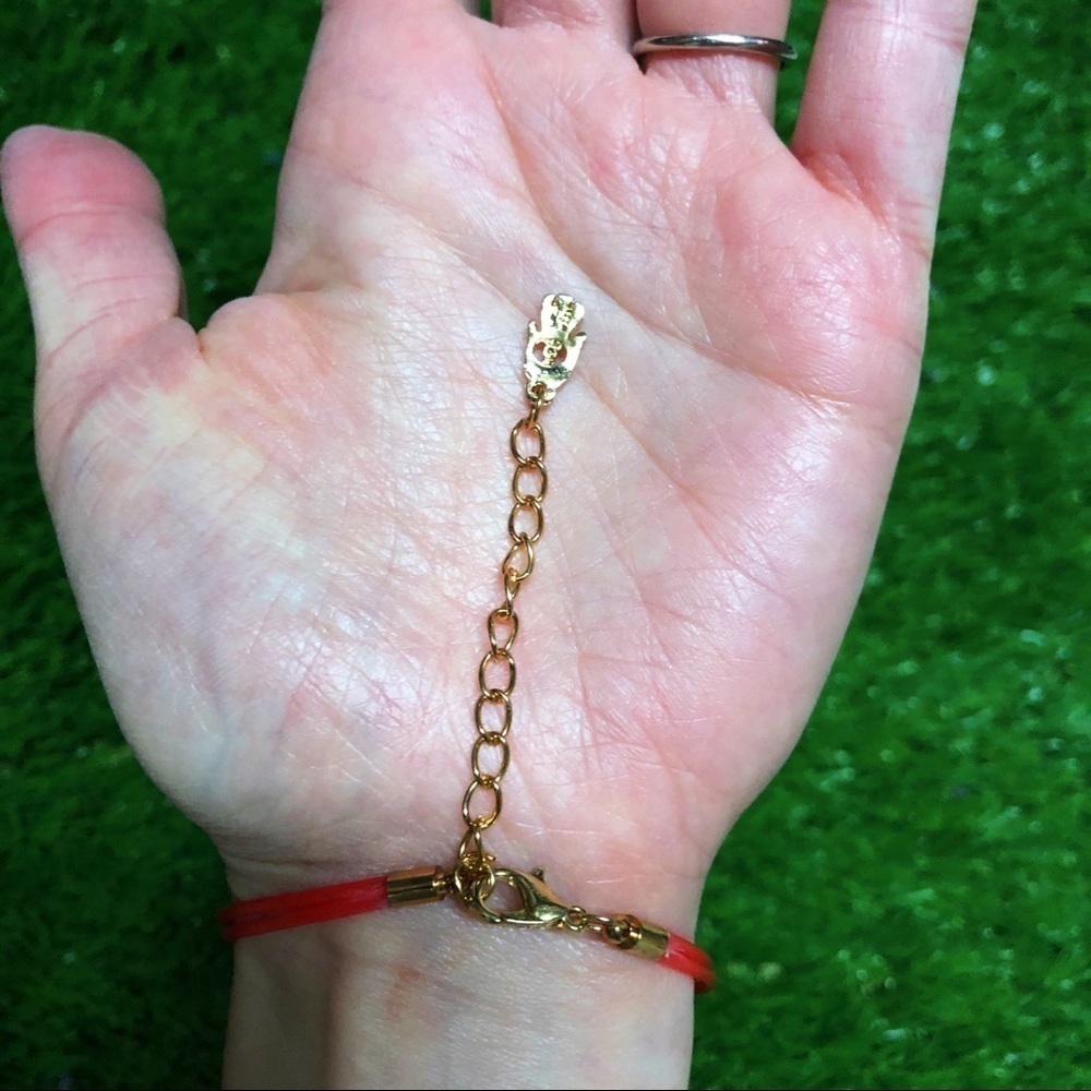 NWT🧿Hamsa Evil Eye Lucky Boho Gold Bead Nracelet - Picture 3 of 8
